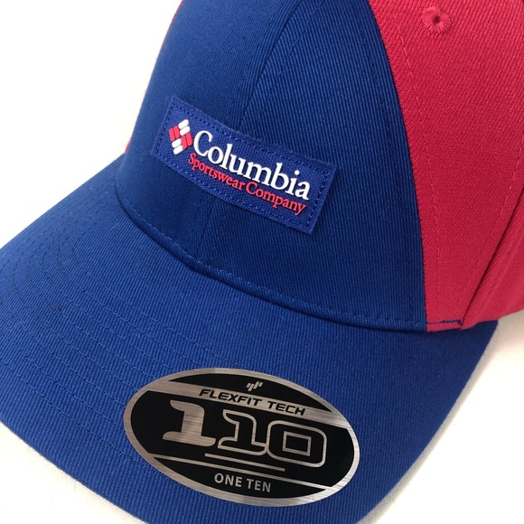 Columbia Sportswear Twill Flex Fit Tech 110 Snap Back Ball Cap Hat Unisex OS NWT - Picture 3 of 7
